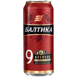 Пиво Балтика №9 Крепкое 0,45 л ж/б