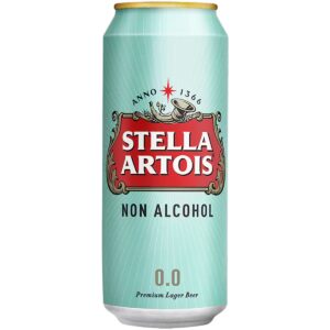 Пиво Stella Artois безалкогольное светлое 0,45 л ж/б