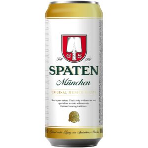 Пиво Spaten Munchen светлое 0,45 л ж/б